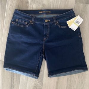NWT Michael Kors Jean shorts size 4